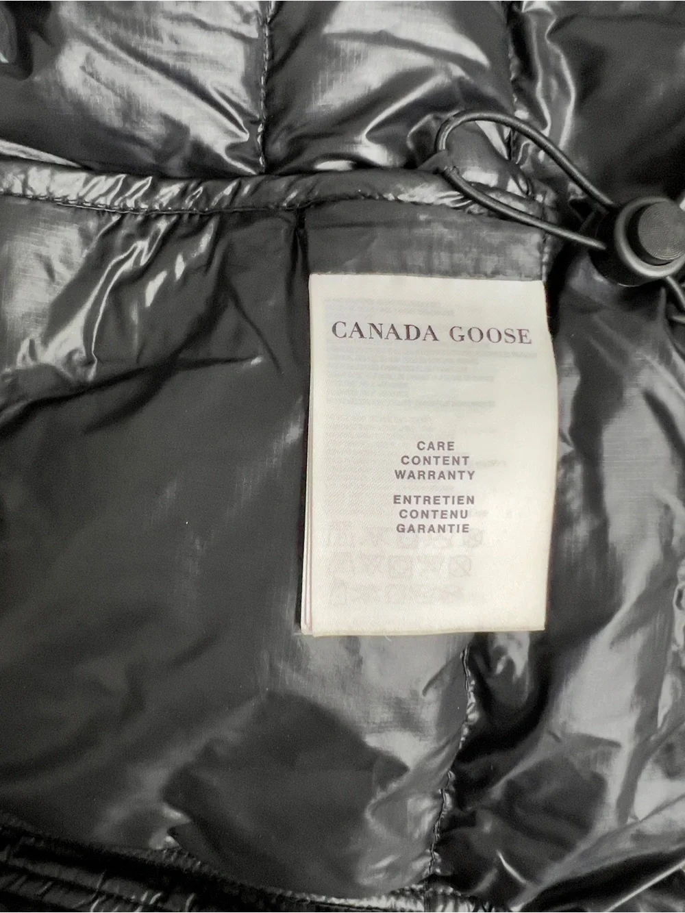 Canada Goose Crofton Men's Black Quilted Hooded Puffer Jacket